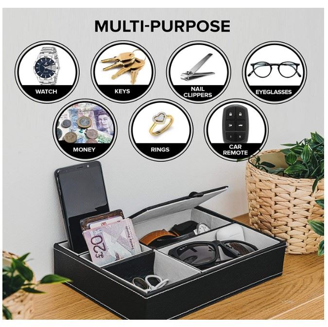 stylish valet tray