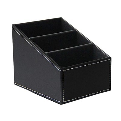 Czarny organizator biura