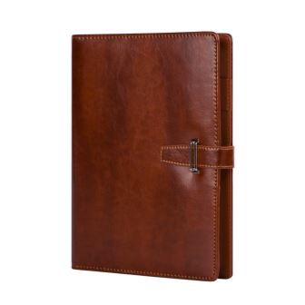 PU Hard Cover A5 Leather Organizer
