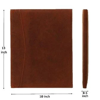 Ręcznie wykonane skórzane portfolio biznesowe