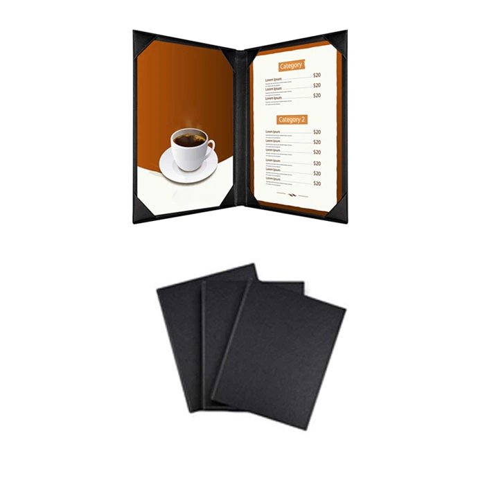 8.5X 11 Restaurant Menu Covers