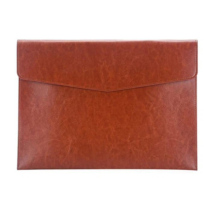 Envelope Leather A4 Document Bag