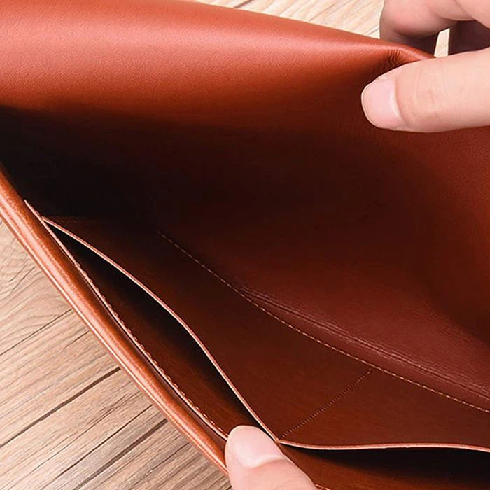 Envelope Leather A4 Document Bag