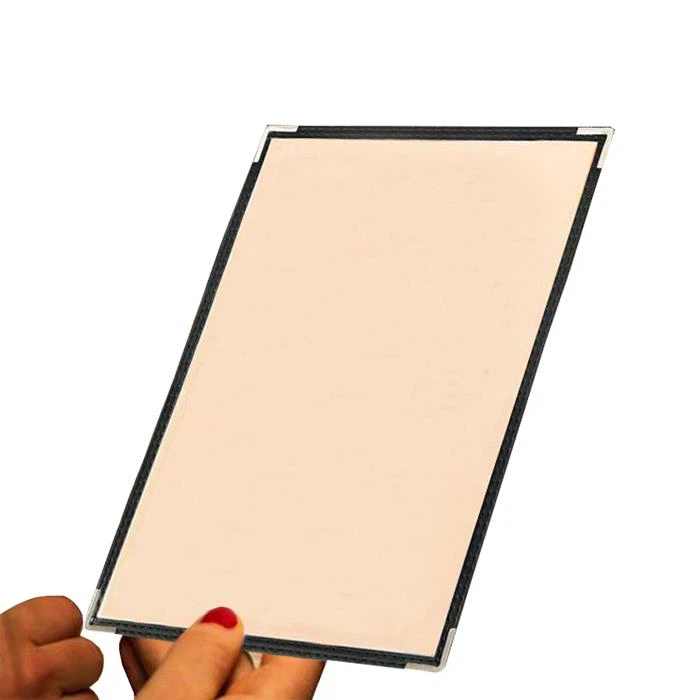 Plastic Restaurant Menu Covers