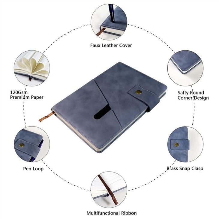 Hard Cover Refillable Notebook