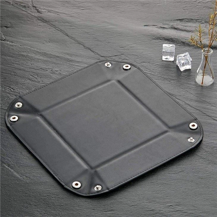 PU Leather Jewelry Case Storage Tray